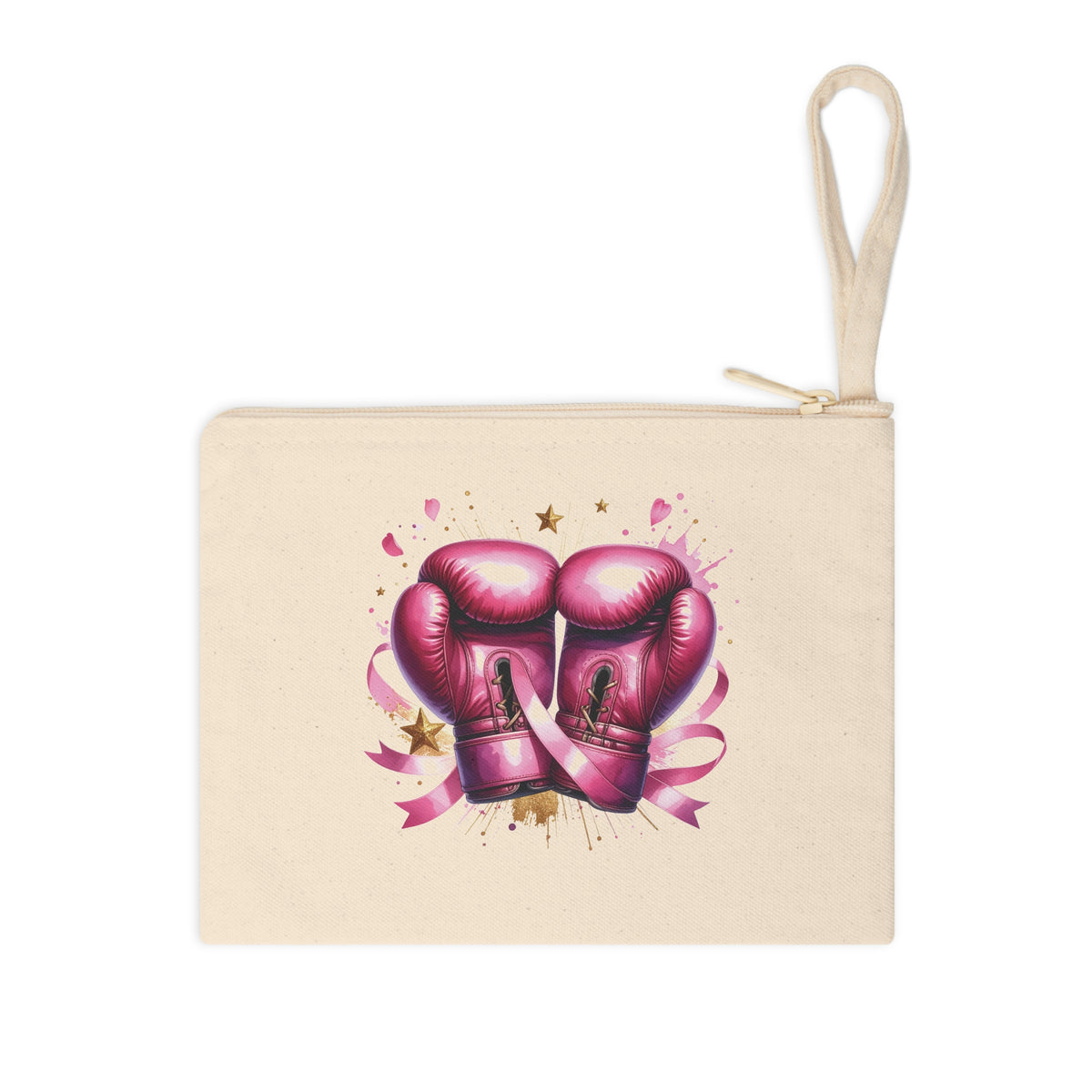 Pink October Gloves Accessory Zipper Pouch