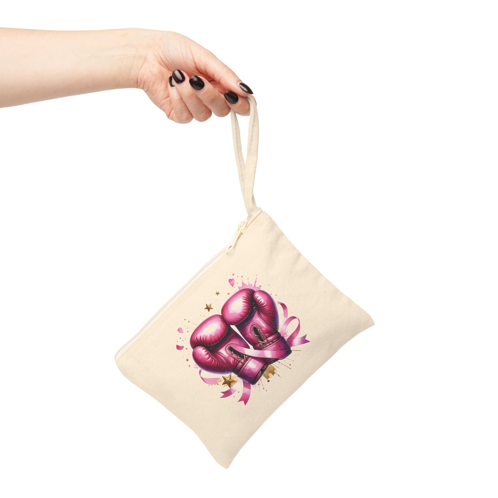 Pink October Gloves Accessory Zipper Pouch
